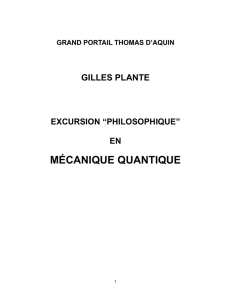 mécanique quantique - E_Studium Thomas d`Aquin