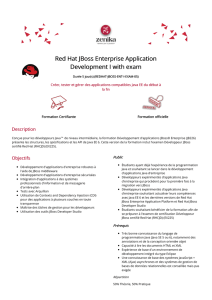 Red Hat JBoss Enterprise Application Development I with exam