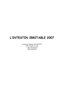 l`intestin irritable 2007