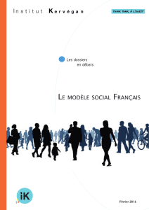 Le modèle social Français