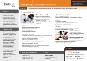 ormation Administrateur Ivalua Buyer