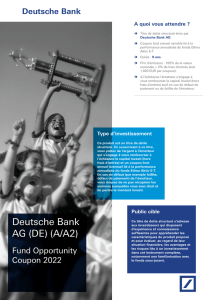 Deutsche Bank AG (DE) (A/A2)