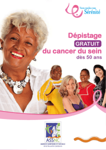 Dépistage du cancer du sein - ASS-NC