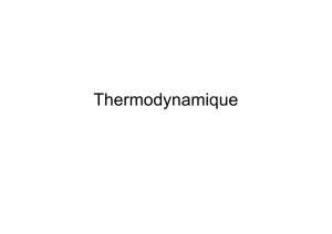 thermodynamique -extrait volume