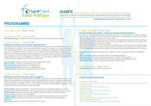 programme - Forum Santé Publique Sanofi