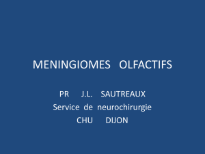 meningiomes olfactifs