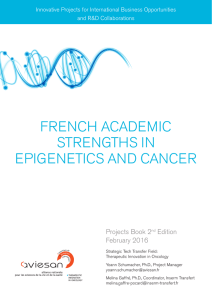 French Academic Strengths in Epigenetics and Cancer
