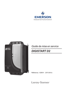 Guide de mise en service Digistart D2