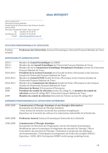 CV (Français) PDF - Université Francois Rabelais