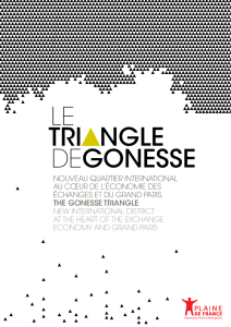 LE TRiAnGlE DEGOnEssE - L`EPA Plaine de France