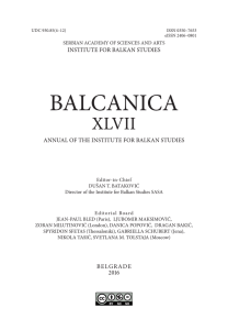 Le traité de Trianon, l`acte constitutif de l`État yougoslave?