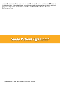 Guide Patient Effentora®