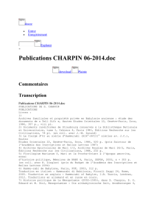 Publications CHARPIN 06-2014