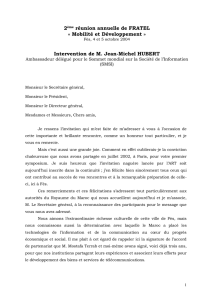 Intervention de M. Jean-Michel HUBERT