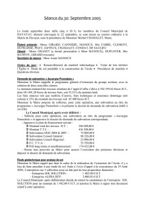 Séance du 14 Juin 2001 - Communauté de communes des Côtes