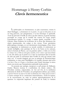 Clavis hermeneutica - Luc-Olivier d`Algange, Cahiers de la Délie.