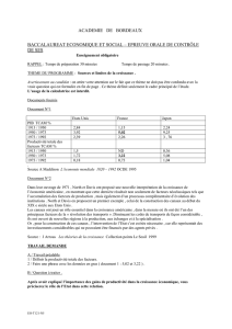 Document N°1 - Les SES dans l`académie de Bordeaux