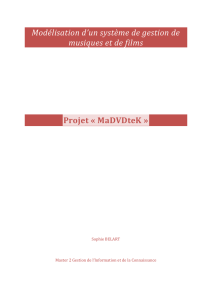 Présentation du projet “MaDVDthek”