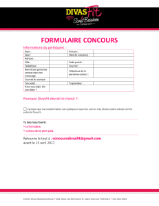 formulaire concours