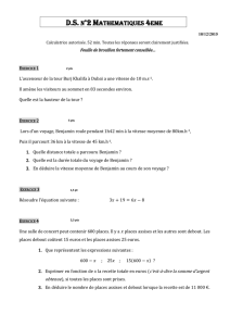 DS n°2 Mathématiques 4ème - Site Mathemagique de Mathématiques