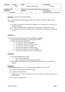 Séquence 5 sciences exercices 2nde Bac Pro - maths