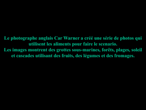 Le photographe anglais Car Warner a créé une série de photos qui