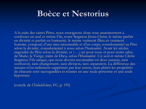 Boèce et Nestorius