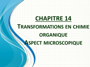 chapitre 14 transformations en chimie organique aspect