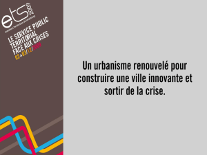 Diapositive 1 - Urbanistes des Territoires
