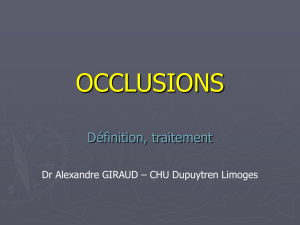 Cours paramed occlusion - E