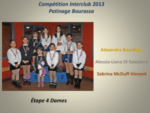 Compétition Interclub 2013 Patinage Bourassa