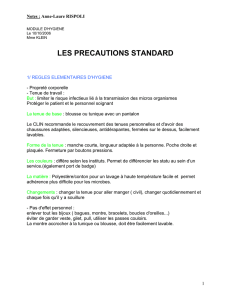 Les Précautions Standard - le site de la promo 2006-2009