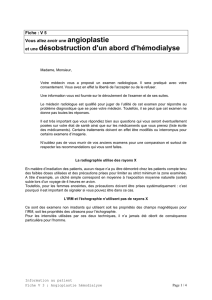 Angioplastie hémodialyse [CV5] - Société Française de Radiologie
