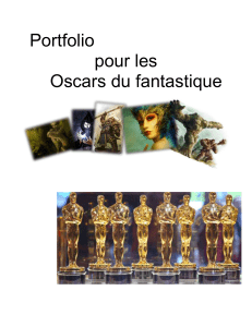 Portfolio pour les Oscars du fantastique L`école PS 58 a l`honneur
