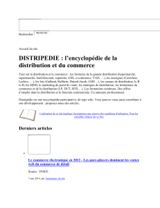 290 - DISTRIPEDIE : l`encyclopédie de la distribution et du commerce