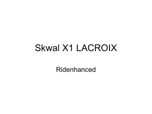 Skwal X1 LACROIX