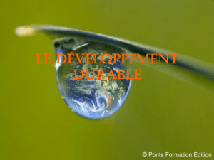 Le Développement Durable - Académie de Nancy-Metz