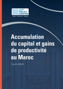 Accumulation du capital et gains de productivite