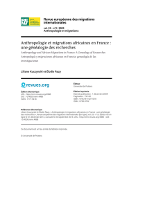 PDF 638k - Revue européenne des migrations internationales