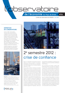 Observatoire de l`économie du Pays de Brest N°116 (pdf