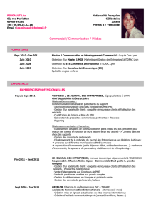 CV Léa PINGAULT Octobre 2012