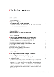 Table des matières - Publications scientifiques du Muséum