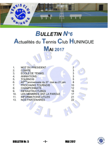 Bulletin Nr.6 - T.C HUNINGUE