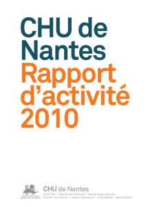 rapport d`activité 2010