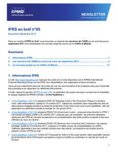 IFRS en bref n°65