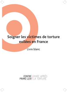 ASoigner les victimes de torture exilées en France
