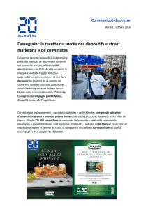 Cassegrain : la recette du succès des dispositifs « street marketing