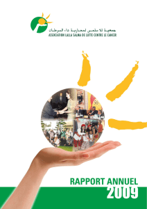 rapport annuel - Fondation Lalla Salma