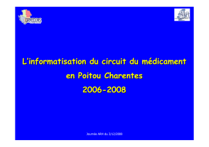 Informatisation circuit etat regional 2006 2008