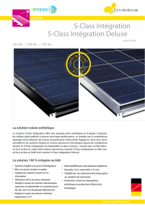 S-Class Intégration S-Class Intégration Deluxe
